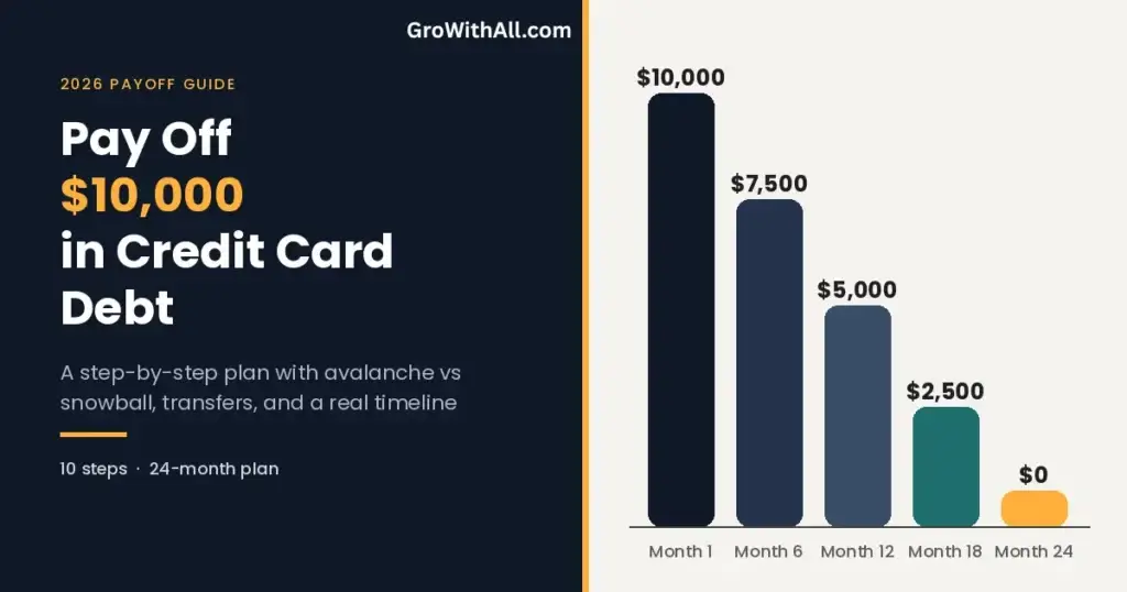 How to Pay Off $10,000 in Credit Card Debt